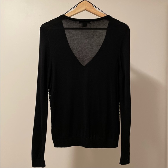 Jessica sequin-embellished V-neck cardigan - Picture 3 of 7